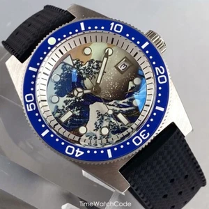 Reloj NH35 62MAS Automático Hombre Buceo 300m Impermeable Burbuja Zafiro 41mm - Imagen 1 de 8