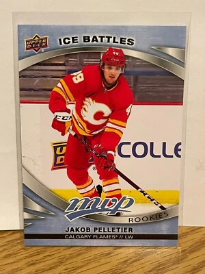 2023-24 Upper Deck MVP Ice Battles Jakob Pelletier Calgary Flames #228 - Image 1 of 2