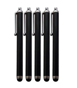 5 x Stylus Touchpen schwarz Eingabestift Smartphone Tablet iPhone Samsung iPad - Bild 1 von 6