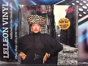 Alyson Williams Raw LP Album Vinyl Record DEF 463293 R&B Soul 80's Sleep Talk - Picture 1 of 9