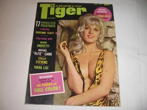 "Tiger" Fall '67  Vintage Spicy Pin-Up Magazine -Sandra O'Hara - Picture 1 of 2