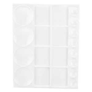 Plastic Palette Practical Color Watercolor Pigment Mixing Trays - Picture 1 of 12