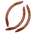 Reliable And Safe Car Steering Wheel Booster Cover Enhanced Peach Wood Grip