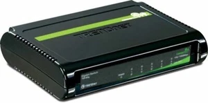 TRENDnet TEG-S5g 5-Port Gigabit GREENnet Kunststoffgehäuse Desktop Netzwerk Switch - Bild 1 von 5