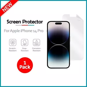 B2G1 Free LCD Ultra Clear HD Screen Shield Protector for Apple iPhone 14 Pro - Picture 1 of 4