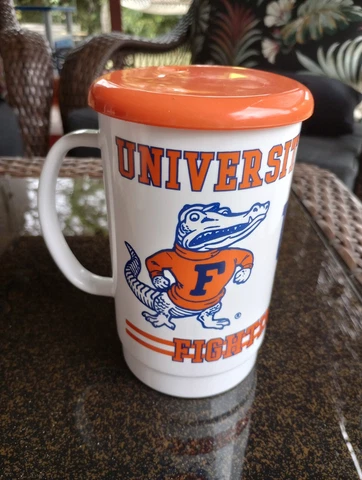 Vintage University of Florida UF Mug Cup - Fl Gators Cup Mug Vintage 80s 90s NOS Cover