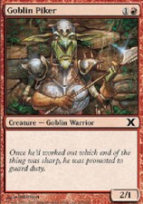 GOBLIN PIKER 10th Edition MTG Magic the Gathering Cards DJMagic