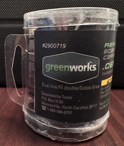 Greenworks .065-Inch Dual Line String Trimmer Replacement Spool 3-Pack 2900719 - Picture 1 of 5