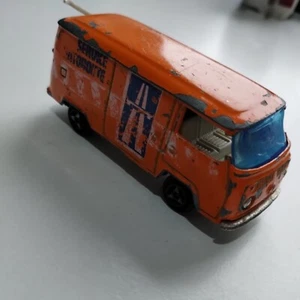 Vintage Majorette No226 VW FOURGON Service Autoroute Van - Picture 1 of 8
