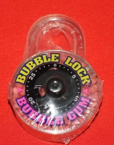 Chicle de burbujas vintage con bloqueo de burbujas nuevo sellado - Imagen 1 de 5
