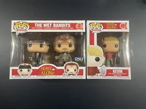 Funko Pop! Home Alone - The Wet Bandits 2 Pack & Kevin #491 - Picture 1 of 5