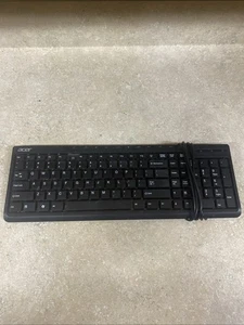 Acer model SK-9621 Wired USB Slim Desktop Keyboard slim - Picture 1 of 4