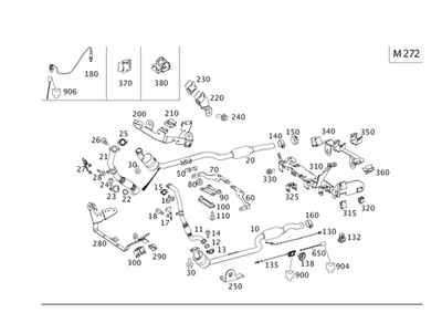 Sensor Lambda Original Mercedes-Benz 004-542-07-18 Foto 1 de 2