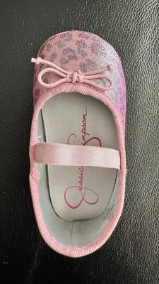 Jessica Simpson Ballet Bebé Zapatos Pequeña Princesa Niña Talla 3 Foto 1 de 4