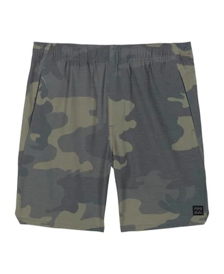 男孩混合游泳短裤-防水潜水拉裤风格 — 第 1/2 张图片