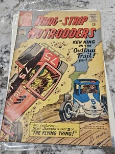 Charlton Comics Dragstrip Hotrodders No 16 Aig - Picture 1 of 5