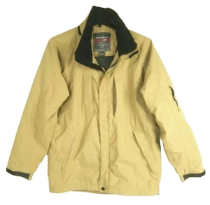 Eddie Bauer Coat / Jacket Men's Weatheredge Protection Waterproof Tan Sz Medium - Picture 1 of 12