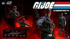 ThreeZero G.I. Figura de acción limitada Joe Commando Snake Eyes 1/6 nueva en stock - Imagen 1 de 16