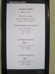 Google Pixel 6 128 GB Desbloqueado 128 GB Modelo G9S9B Usado - Imagen 1 de 5