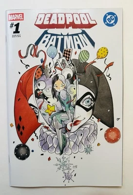 Deadpool Batman #1 Peach Momoko 2025 Trinity NYCC exclusivo limitado a 1500 Foto 1 de 4