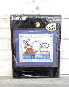 Vintage Janlynn Country Kitchen Counted Cross Stitch Kit complete - Bild 1 von 4