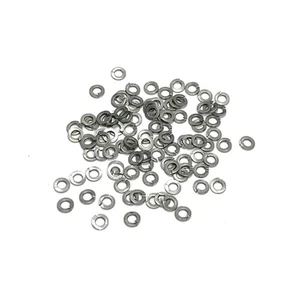 (PKG of 100) M2 Split Ring Lock Washer, A2 Stainless Steel, DIN 127B - Picture 1 of 2