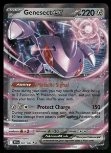 Genesect ex Double Rare SV: Black Bolt 067/086 NM - Picture 1 of 2