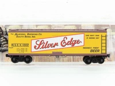 N Micro-Trains MTL 04900670 MSEX Mussel Brewing Silver Edge 40' Reefer #1002 - Image 1 of 4