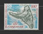 Comores 1972 Airmail - Île d'Anjouan 100 f [Michel 147] Cv 14,00€. MNH **