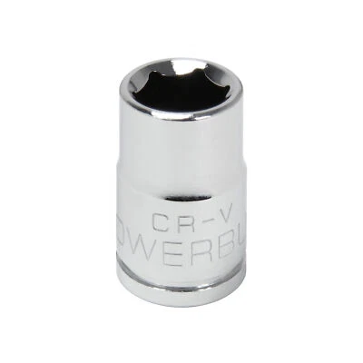 Powerbuilt 3/8 in. Drive x 7/16 in. 6 Point SAE Socket - 940526 - Image 1 of 4