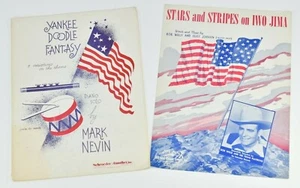 World War II (1945) Stars and Stripes Iwo Jima Bob Wills / Yankee Doodle Fantasy - Picture 1 of 4