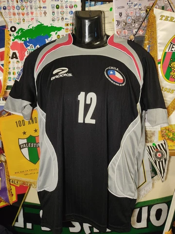 Chile matchworn GK arquero shirt soccer jersey 2010 football Cover