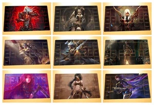 FLESH AND BLOOD TCG Alfombra de Juego Fantasía Guerrero Caballero Personalizado FAB Juego de Cartas Mat - Imagen 1 de 11