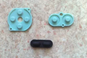 Rubber Conductive Buttons A-B, D-pad... for Game Boy Pocket (GBP) - Silicone - Picture 1 of 1