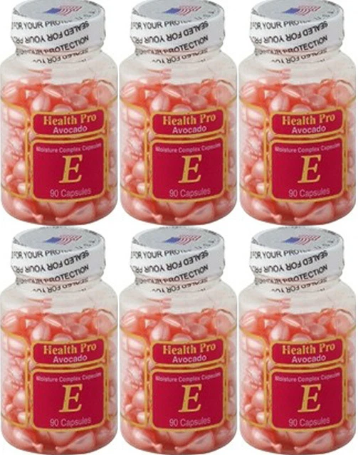 6 bottles AVOCADO Vitamin E Skin Oil 90 Caps/bottle  540caps in toatal - Image 1 of 1