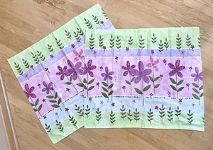 Blumen Kissen Schein Rosa Lila American Home Ensembles Standard Blume Vintage - Bild 1 von 2
