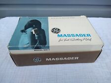 VINTAGE VIBRATOR WAND MASSAGER 4 ATTACHMENTS w/ Box GE GENERAL ELECTRIC MR-1