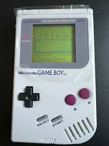 Nintendo Gameboy Original DMG-01 - Gris - Cristal Pantalla Lente - Imagen 1 de 9