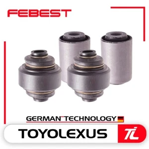 REAR LOWER CONTROL ARM & KNUCKLE BUSHING FOR LEXUS RX350 RX450 2010-2015 SET4PCS - Picture 1 of 2