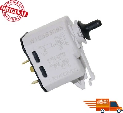 Interruptor de arranque para secadora Whirlpool Original W10563095 nuevo OEM genuino Foto 1 de 4