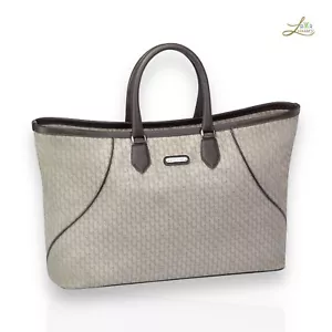 Montblanc Handbag Logo Canvas Business Tote - Picture 1 of 10