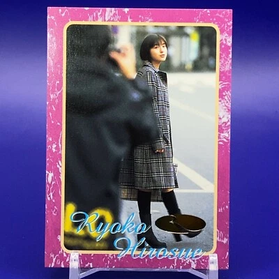 Ryoko Hirosue Japanese Gravure Idol Card Q&A No.51 Made In Japan F/S - Image 1 of 4