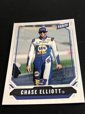 Chase Elliott 2018 Panini The National Fur Prizm Rare SP/99 #73 NAPA Chevy #9 - Image 1 of 3