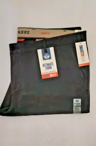Dockers Ultimate Chino Tapered Fit Grande e Alto Smart 360 Flex 48 × 30 Nero - Foto 1 di 4