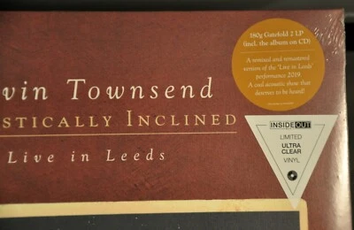 Devin TOWNSEND Acoustically Live In Leeds German CLEAR Vinyl Records x2 + CD  - Image 1 of 4