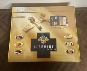 NEW LifeMine Personal Health Organizer Filing System CD Binder Preparedness. - Picture 1 of 9