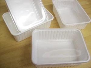 10x Terra Box Dose Heimchendose 1 Liter weiß gelocht mit Deckel - Bild 1 von 1