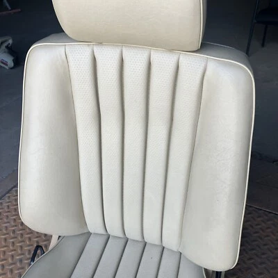 Asiento pasajero Mercedes R107 380SL 450SL 72-89 incluye asiento pista y reposacabezas Foto 1 de 4