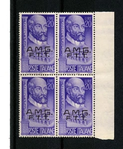 Italy-Trieste #51 (I570) block of 4, Andrea Palladio, MNH, VF, CV$96.00 - Picture 1 of 2