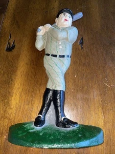 VINTAGE BABE RUTH NEW YORK YANKEES GUSSEISEN TÜRSTOPPER - Bild 1 von 4